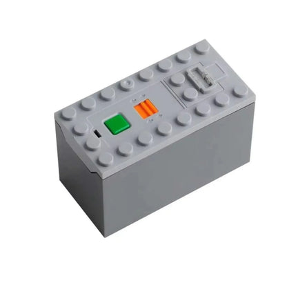 4-in-1 Technical MOC Building Blocks Power Functions Bundle: Train Motor + IR Remote Control + Receiver + Battery Box Case