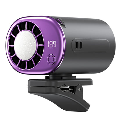 USB Backseat Cooling Fan 360° Rotation Car Clip Cooler Fan 199 Speeds Adjustable for Infant Kids Dogs Summer Road Trips