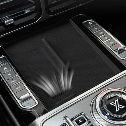 Car Center Console Wireless Charging Pad For CHERY JETOUR G700 Silicone Anti-slip Mat Protective Mat Dustproof Car Accessories