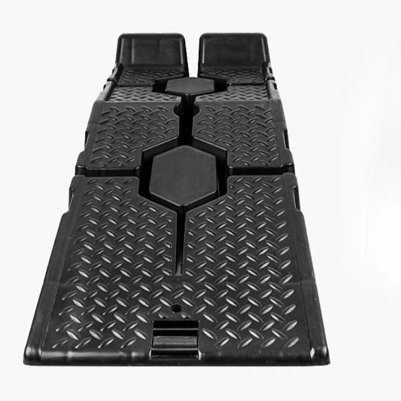 Car Maintenance Ramp Bracket Anti-skid Plastic Cars Repair Ramp Plate Ladder Oil Change Ramps Automobiles Maintenance Tools
