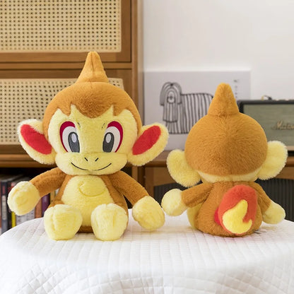 New 30/40cm Chimchar Pokemon Plush Toy Anime Figure Doll Cute Giant Pokémon Monkey Cartoon Stuffed Pillow Doll Holiday Xmas Gift
