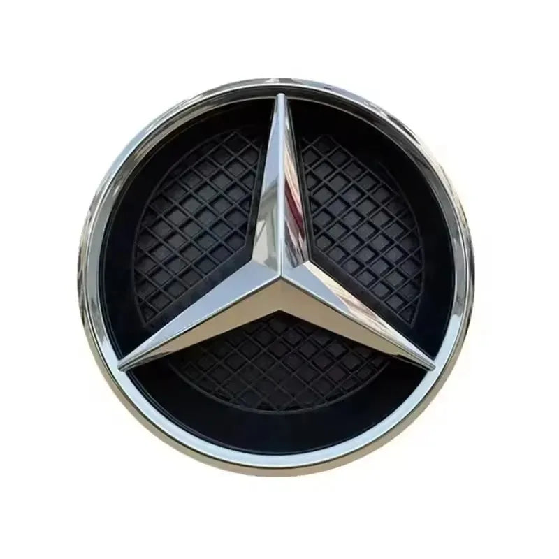 For Mercedes Benz 3D Car Grill Emblem Star Badge Front Grill Logo W204 W205 W213 X253 A B C E S CLA GLB GLC GLE GLS Accessories1