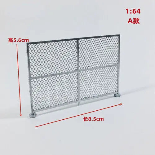 1/64/87 HO Scale Outland Model City Railway Fence Bleachers Benches Scene Model
