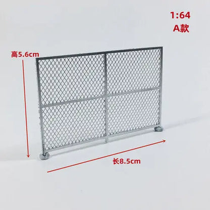 1/64/87 HO Scale Outland Model City Railway Fence Bleachers Benches Scene Model