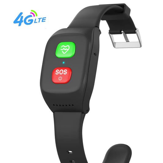 2026 Elderly GPS Tracker 4G alarm Tracking Bracelet Health monitor S8 SOS IP67 Waterproof Locator Fall Alert Tracker
