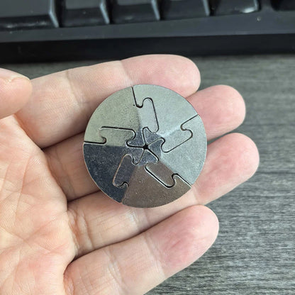 Metal Puzzles Difficult Brain Teasers for Adults Teens Kids Casse Tete IQ Test Disentanglement Toys Educational Mind Games