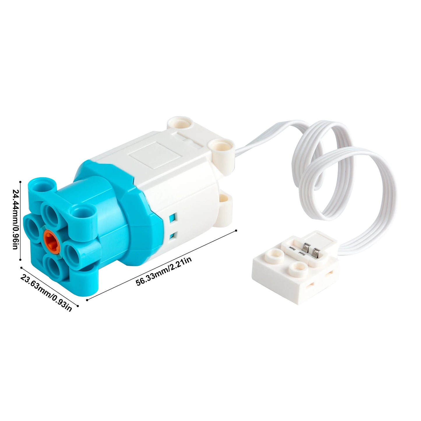 MOC Technical Parts L Motor 88003 Building Blocks Power Function Multi High Speed PF Sets Brick Toys DIY Motor for Legoeds