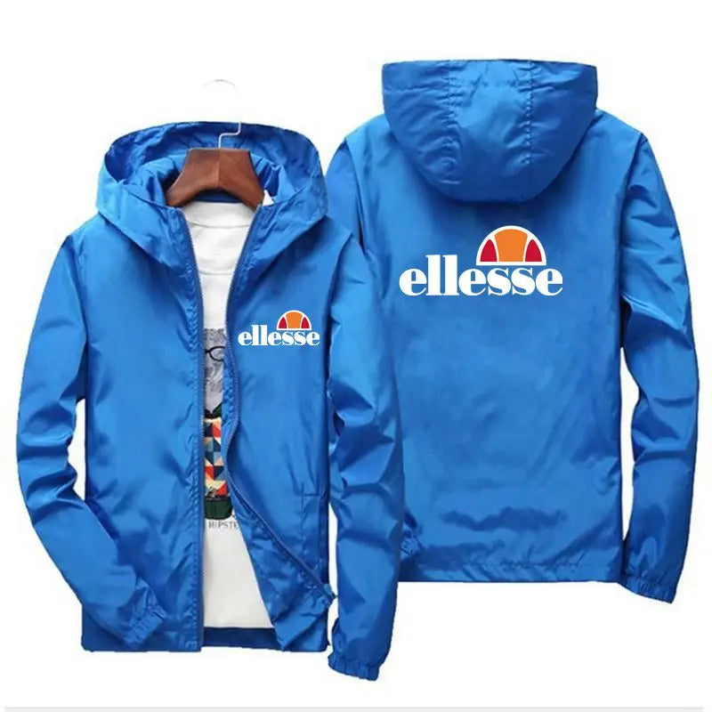2026 spring and autumn new windbreaker mountaineering raincoat printed letters men's jacket coat