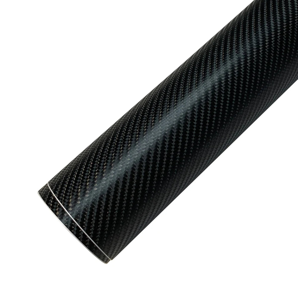 Car Stickers Black Carbon Fiber Vinyl Wrap Film 150*50cm Gloss Carbon Fiber Motorcycle Wrap Waterproof Film for Cars Accessories