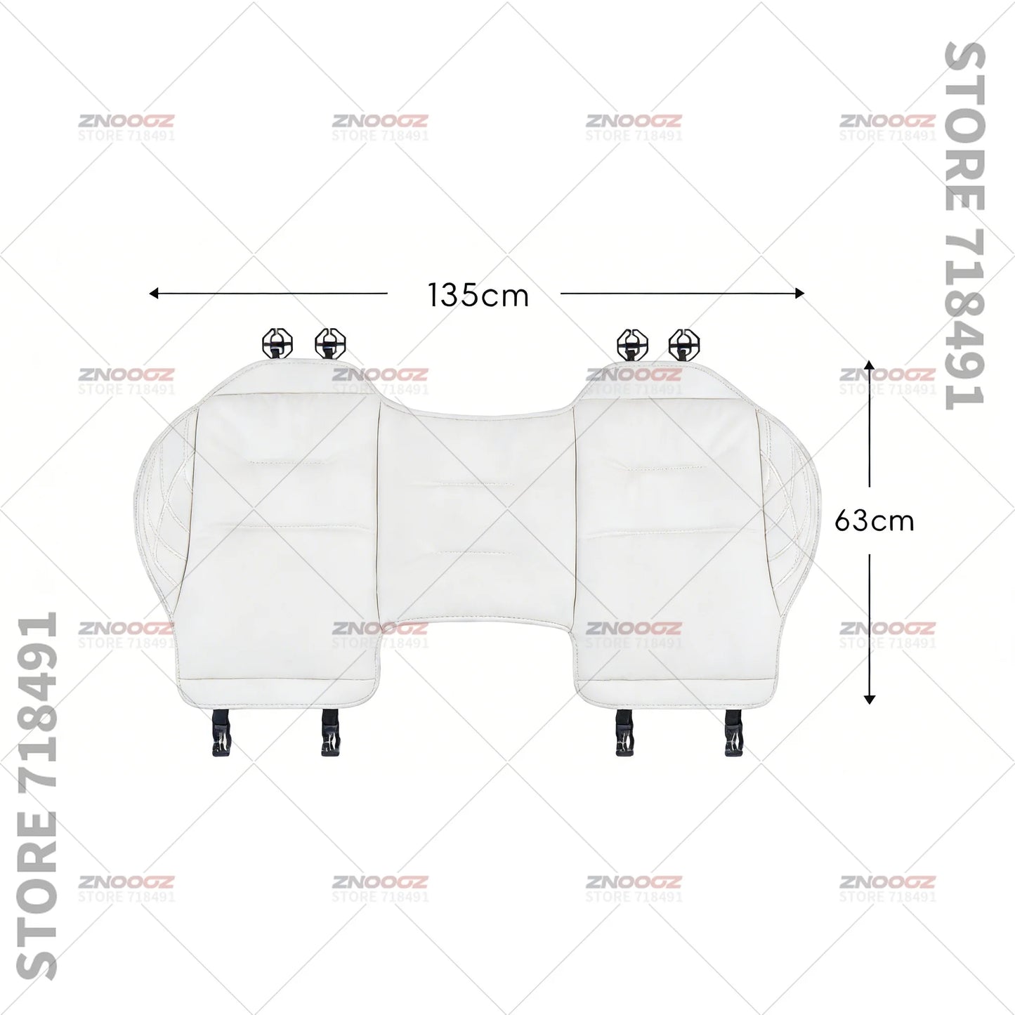 Car Seat Leg Support Extension Seat Cover Memory Foam Extender Cushion Interior Accessories For Renault Zoe