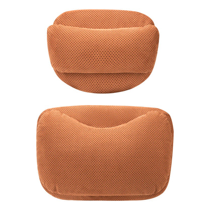High Quality Universal SUV Car Headrest Cushion Car Seat Neck Pillow High-grade Leather Breathable Lumbar Support Car Pillow