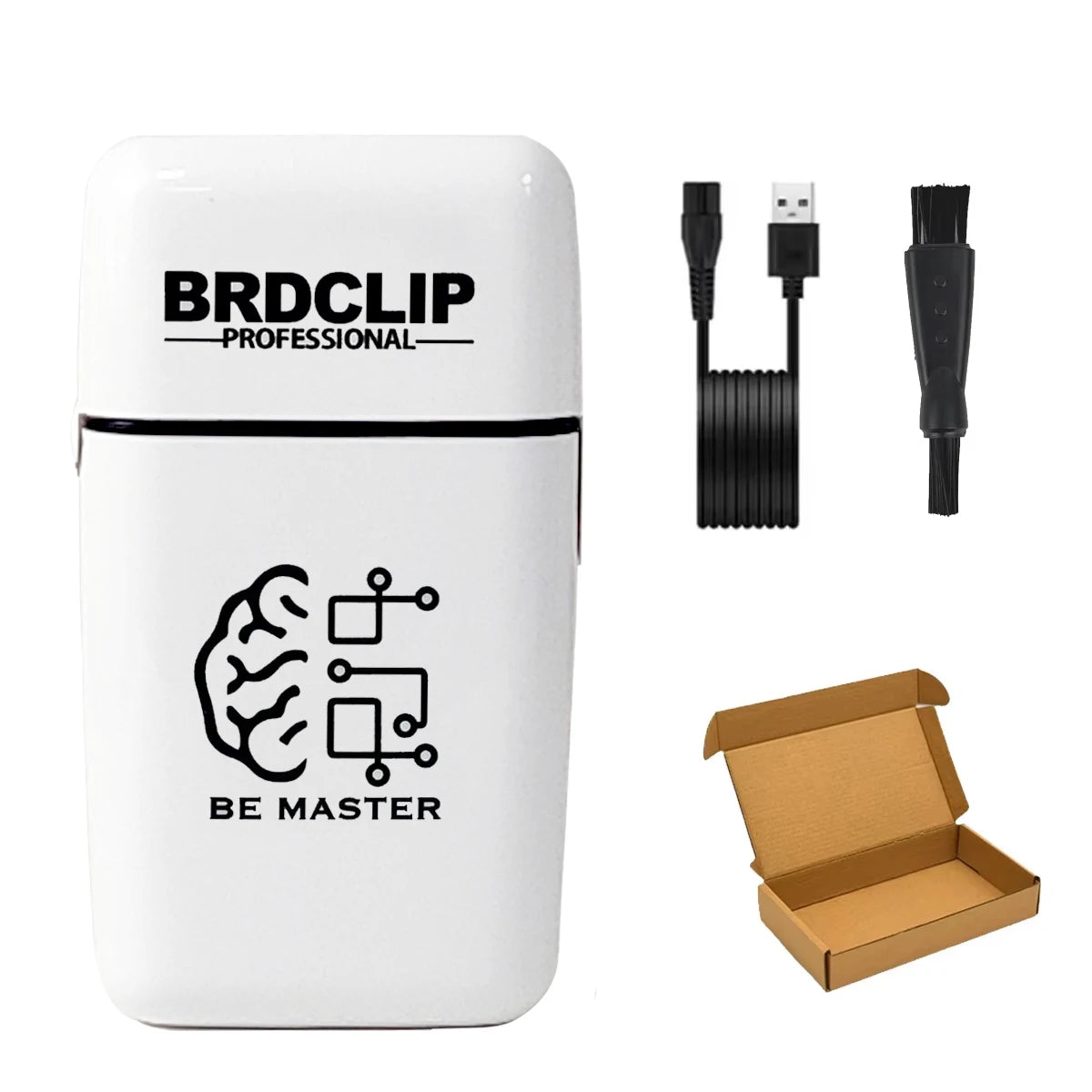 BRDCLIP FK-701 Waterproof Professional Electric Shaver Reciprocating Dry Wet Two Shave Beard Hair Trimmer