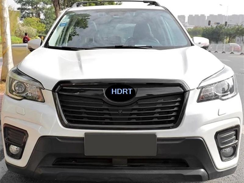 For Subaru Forester 2019-2021 Car Styling Front Racing Grills Hood Cover Trim Protector Decoration Accessories Exterior Sticker
