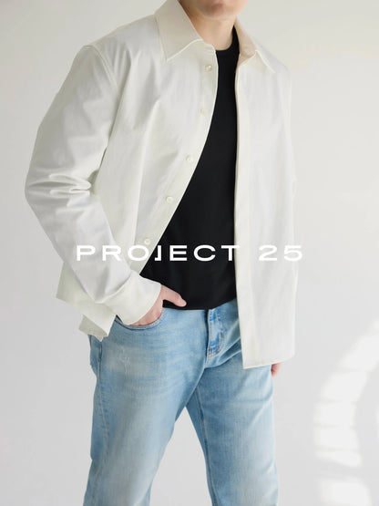 PROJECT 25 Men’s Japanese Solotex® Shirt – Cotton-Feel, Anti-Wrinkle & Shape-Retention Tech Versatile Commuting