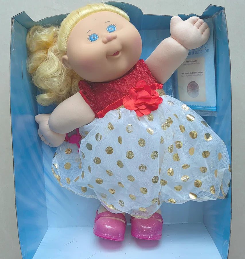 Cabbage Patch Kids Doll Special Sparkle Edition New Fashion Rainbow Garden Sittin Pretty Holiday Helpers Berry Holiday Girl Toys