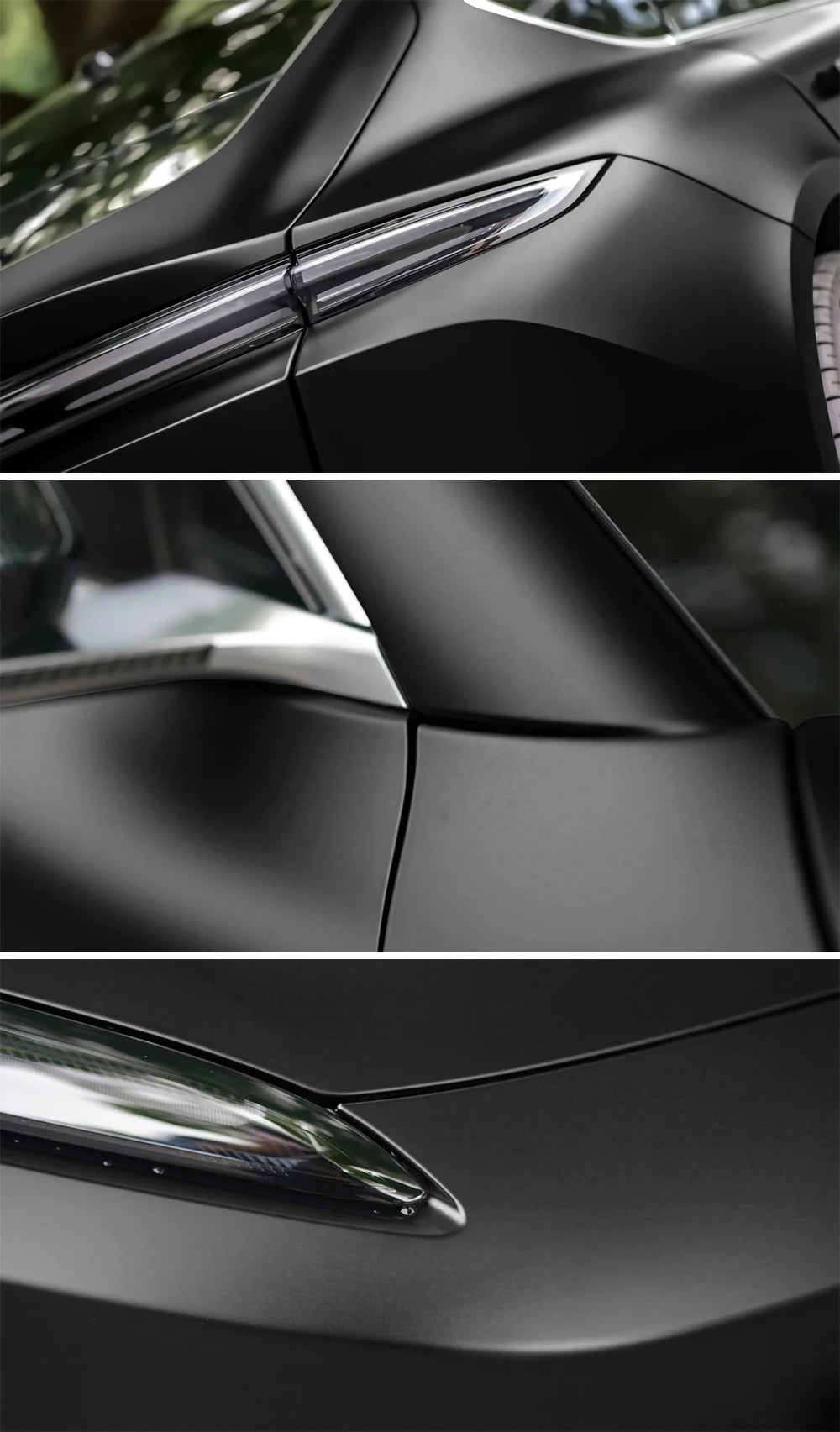 Matte Black Vinyl Wrap 1.5Mx3M/6M Car Film Covering Roof Hood Protection Film Foil Matte Black Car Sticker Vinyl for Motorcycle