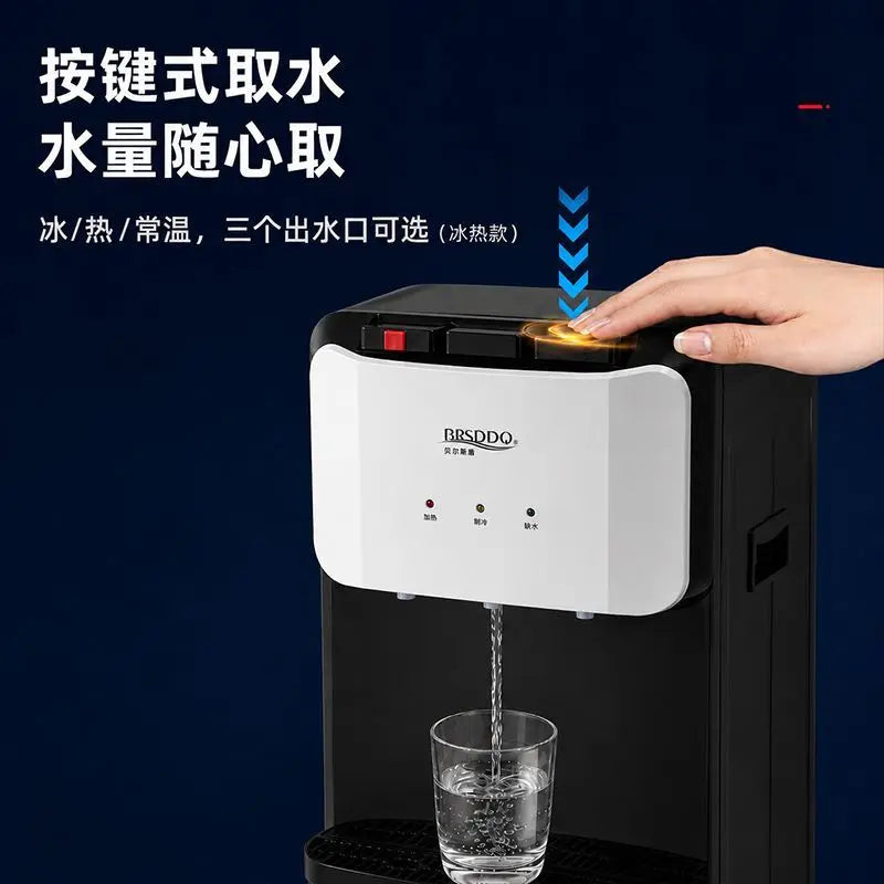 Water dispenser, household fully automatic boiling water mechanism, hot and cold water bucket, multifunctional tea bar machine