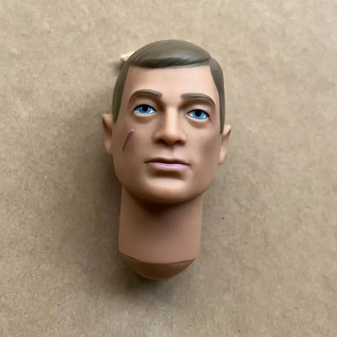 Male Doll Heads Quality Makeup Doll Figure Collection Doll Parts Famous Men Stars Rare Face Doll Heads DIY Toy Accessories