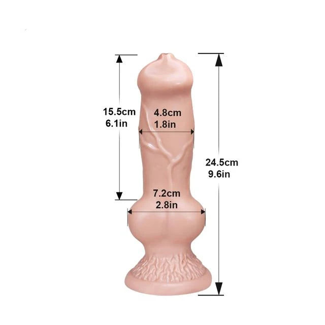 Huge Animal Dildo Anal Plug Sex Toy for Men Women Adult Supplies Large Butt Plug Dog Dildos with Suction Cup Vaginal Masturbator