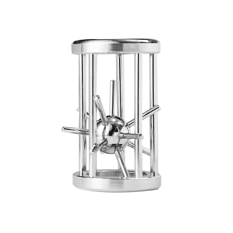 Difficult Disentanglement Brain Teaser Metal Puzzles For Adults and Kids Smart Logic IQ Test Mind Challenge Educational Toys
