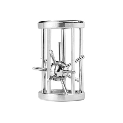 Difficult Disentanglement Brain Teaser Metal Puzzles For Adults and Kids Smart Logic IQ Test Mind Challenge Educational Toys
