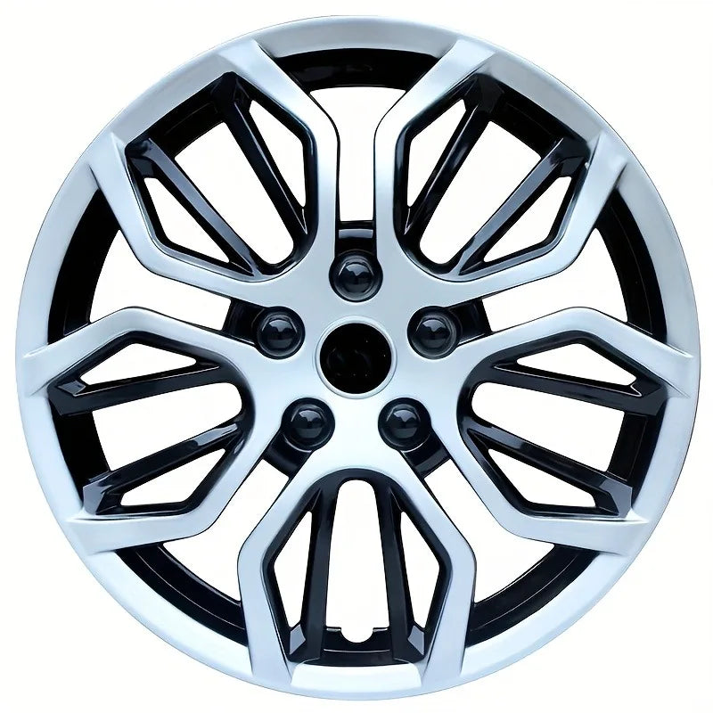 4PCS R14 Inch  Car Wheel Cover  Car Tire Accessory Hubcap Hubcap Universal Auto Replacement Hub Caps Iron Steel Wheel Rim Cover