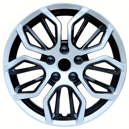 4PCS R14 Inch  Car Wheel Cover  Car Tire Accessory Hubcap Hubcap Universal Auto Replacement Hub Caps Iron Steel Wheel Rim Cover