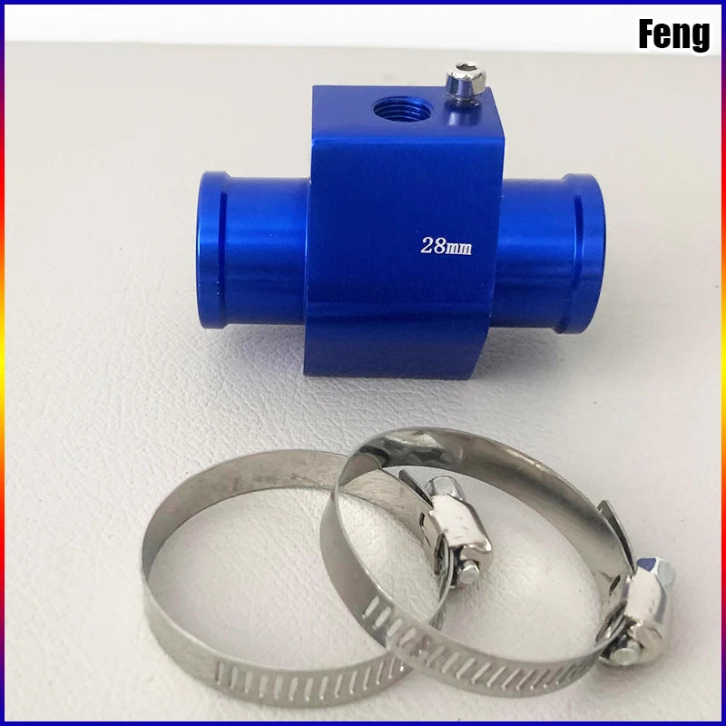 HQ Water Temperature Sensor Head Joint Sensor Radiator Adapter 1/8NPT 12V 24V Digital Water Temperature Gauge Voltmeter