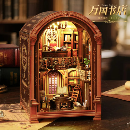 Diy Big Wooden Dollhouse  Furniture Light Kit Doll House Casa Miniature AccessoriesWooden Toys Birthday New Year ChristmasGifts