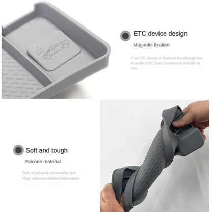 For Tesla Model Y Juniper Model 3 Model YL Dashboard Storage Tray Center Console Organizer Screen Rear Phone ETC Box Accessories