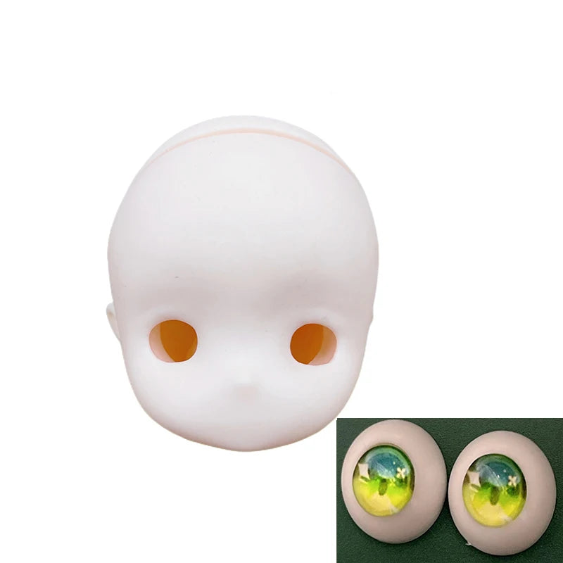 Anime Face Doll Head DIY 30cm Doll Makeup Doll Head or Whole Doll Makeup 1/6 Bjd Doll Girl Doll Toy Gift