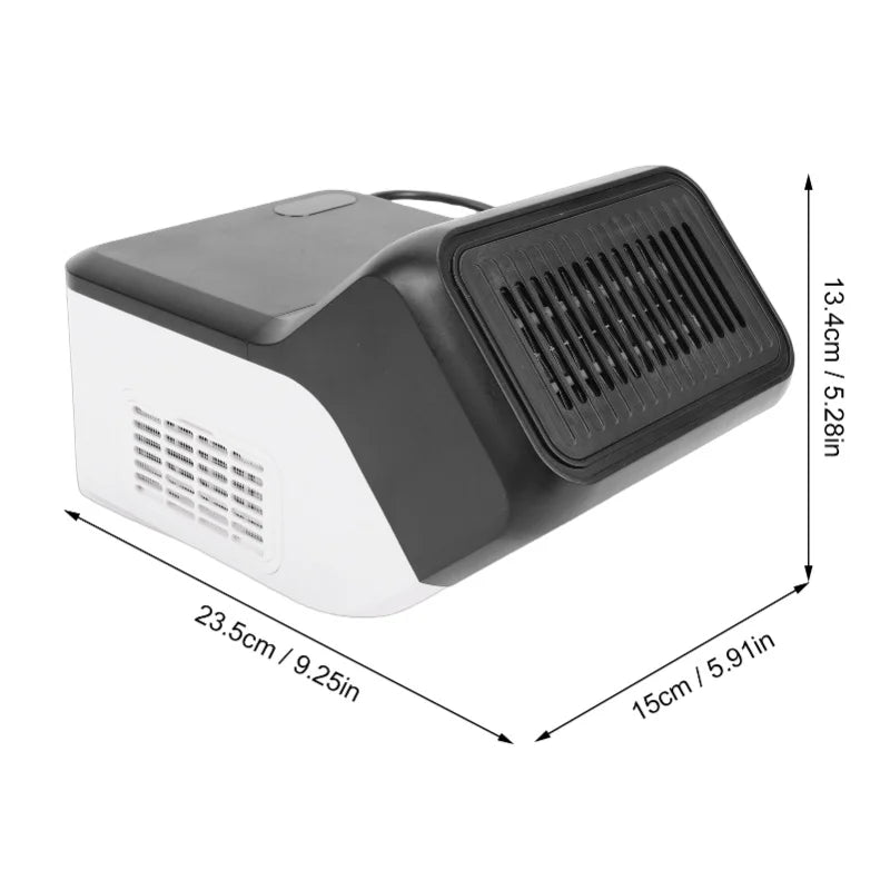 Wall Mounted Electric Pet Heater Dog House Warmer Anti Chew Cord Low Noise Energy Efficient 120V US Plug