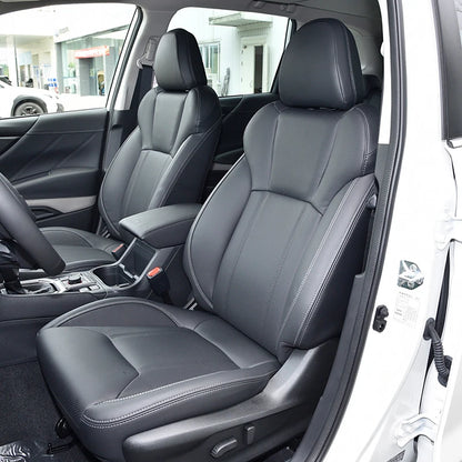 Custom Fit for 2004-2019 2020 2021 2022 2023 2024 2025 Subaru Forester Car Accessories Seat Covers 5 Seats Top Quality Leather