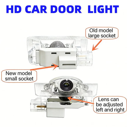 2Pcs Accessory For Lexus UX UX250H IS250 RX300 350 330 RX450h GX470 460 IS200 300 ES300h ES250 LS46 LED Projector Car Door Light