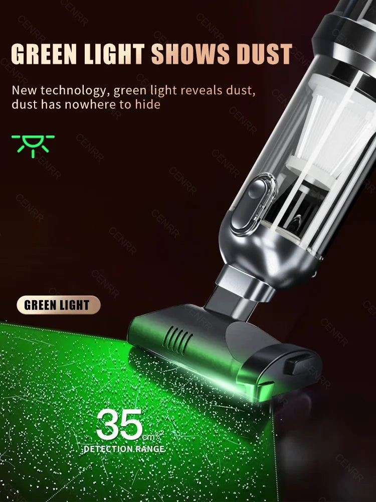 CENRR 998000PA Car Vacuum Cleaner Powerful Mini Cordless Portable Vacuum Cleaner for Home Appliance Handheld Blower Car Cleaner