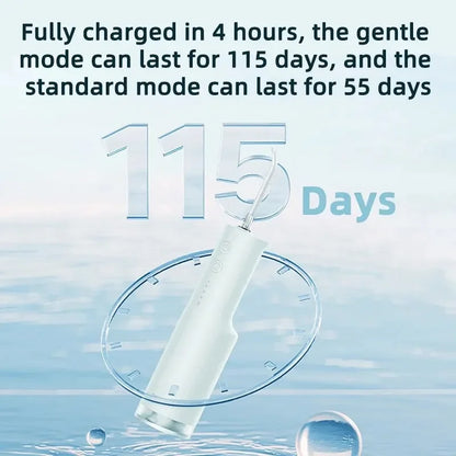 Mijia Electric Oral Irrigator F300 Dental Water Jet Portable Powerful Pick Flosser Teeth Whitening Cleaner Mouth Cleanner