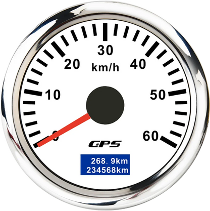 30/60/80/120/200 Km/h GPS Speedometer 52MM Car Truck Speed Gauge Meter With GPS Antenna With 7 Color Backlight 9-32V