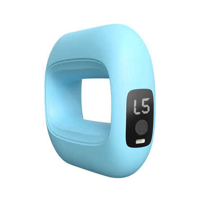 Electric Body Vibration Fascia Ring Fitness Massage Ring Body Shaping Massager Abdomen Belly Waist Deep Tissue Massage Device