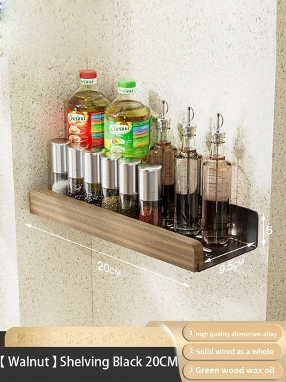 Wall-Mounted Kitchen Spice Storage Rack Multi-Functional Countertop Seasoning Storage Rack Household Multi-Layer Corner Rack
