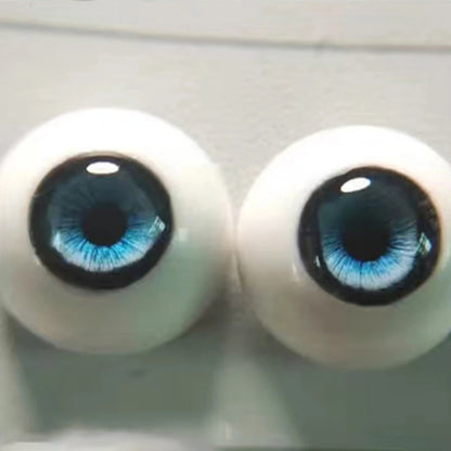 Resin Eyes Doll Eyeball Blue Red Eyes Doll Accessories For 1/6 1/8 1/3 BJD Doll DIY Handmade Eyeball 10mm/12mm/14mm/16mm/18mm