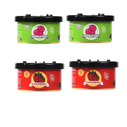 Car Air Freshener Bubble Gum Scent Cans Odor Eliminator With Lid Essential Long-Lasting Strong Fragrance For Auto Toilet Supplie