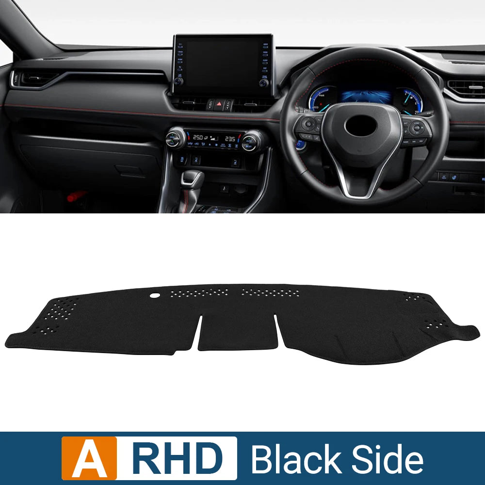 Car Dashboard Mat Sun Shade Instrument Desk Cover Accessories For Toyota RAV4 XA50 2019 2020 2021 2022 2023 2024 2025 Hybrid