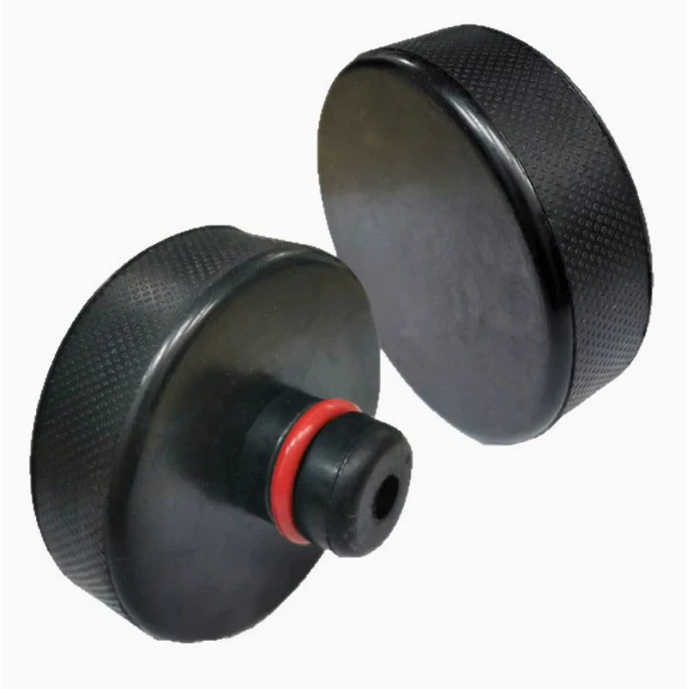 4‑Pack Rubber Jack Pads for Tesla Model 3/Y Anti‑Slip Lifting Point Protector Car Jack Accessories for Tesla Floor Jack