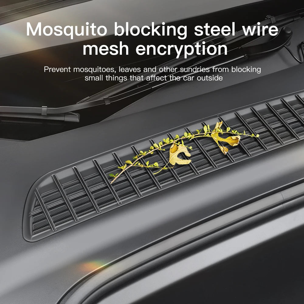 YZ Air Inlet Protective Cover For Tesla Model Y/YL 2026 Juniper Anti-insect Anti-fouling Front Air-Conditioning Insect-proof Net