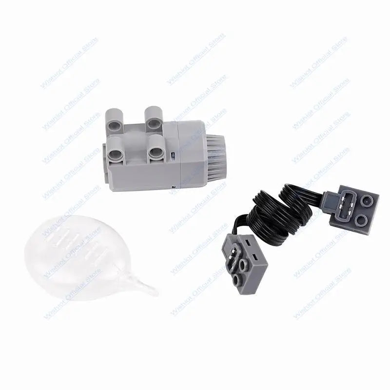 Technical MOC Building Blocks Power & Spray Kit Motor & Battery Box for RC Car Robot DIY Smoke Accessories