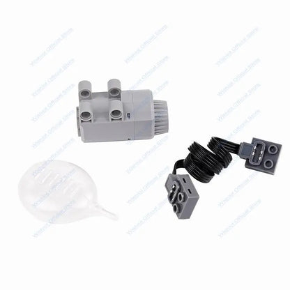 Technical MOC Building Blocks Power & Spray Kit Motor & Battery Box for RC Car Robot DIY Smoke Accessories