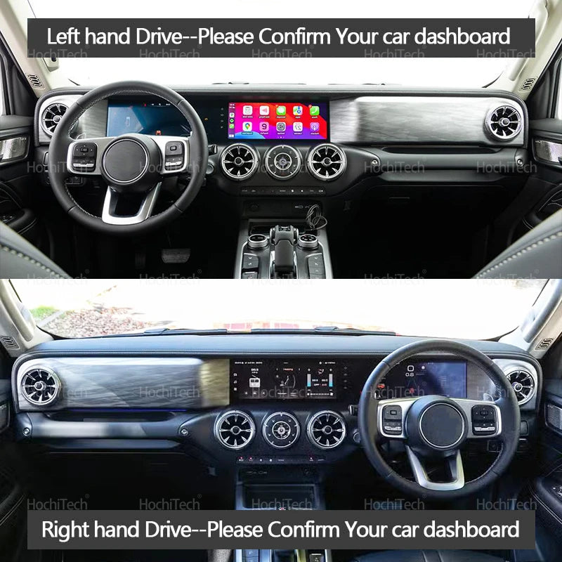 Car Dashboard Cover Avoid Light Pad Sun Shade Anti-UV Carpets Non-Slip Mat for GWM TANK 300 2022 2023 2024 Interior Accessories