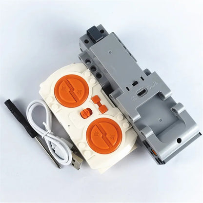 Bluetooth Sbrick Buwizz Battery Box Motors Train Remote Control PF Modification Inside Lithium Battery Bluetooth Control Parts