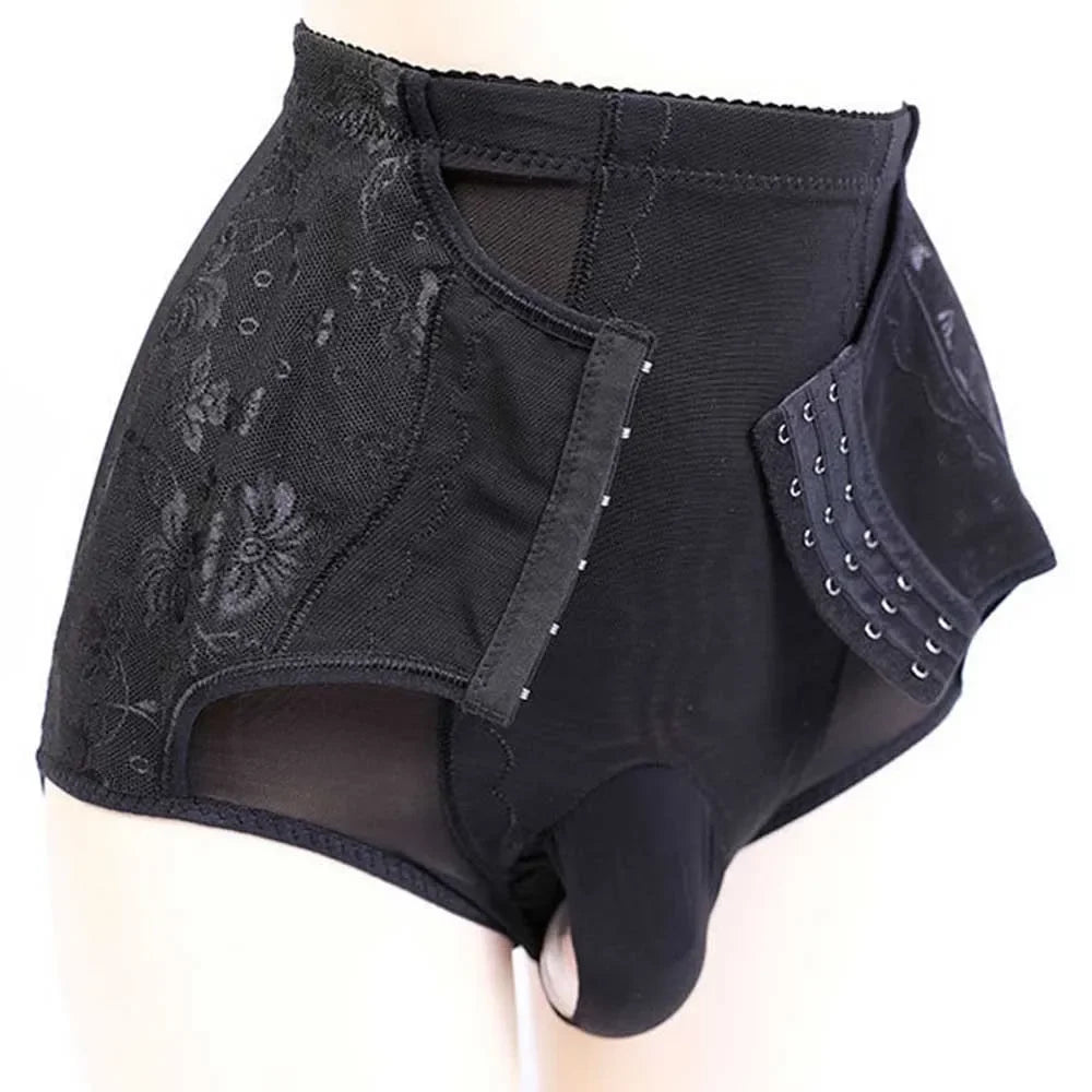 Men Body Shapers Slimming Underpants Waist Trainer Corset Modeling Waist Control Panties Underwear Slimming Strap Belt Shapewear