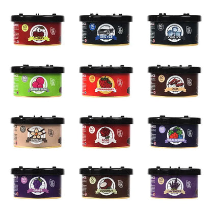 Car Air Freshener Bubble Gum Scent Cans Odor Eliminator With Lid Essential Long-Lasting Strong Fragrance For Auto Toilet Supplie